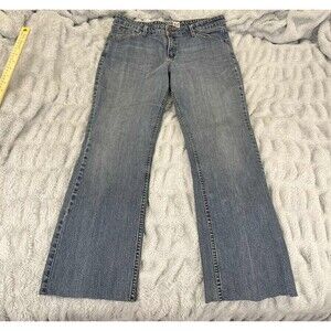 Signature Levi Strauss Jeans Women's 14 Long Bootcut Mid Rise Stretch Denim
